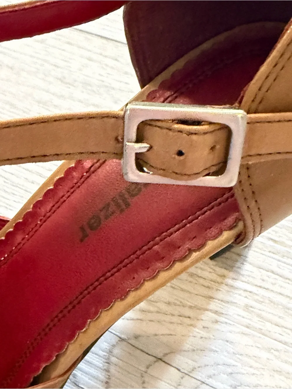 Retro Women's Leather T-strap Oxfords Mary Jane Shoes Dapper Days Brown Sz 9